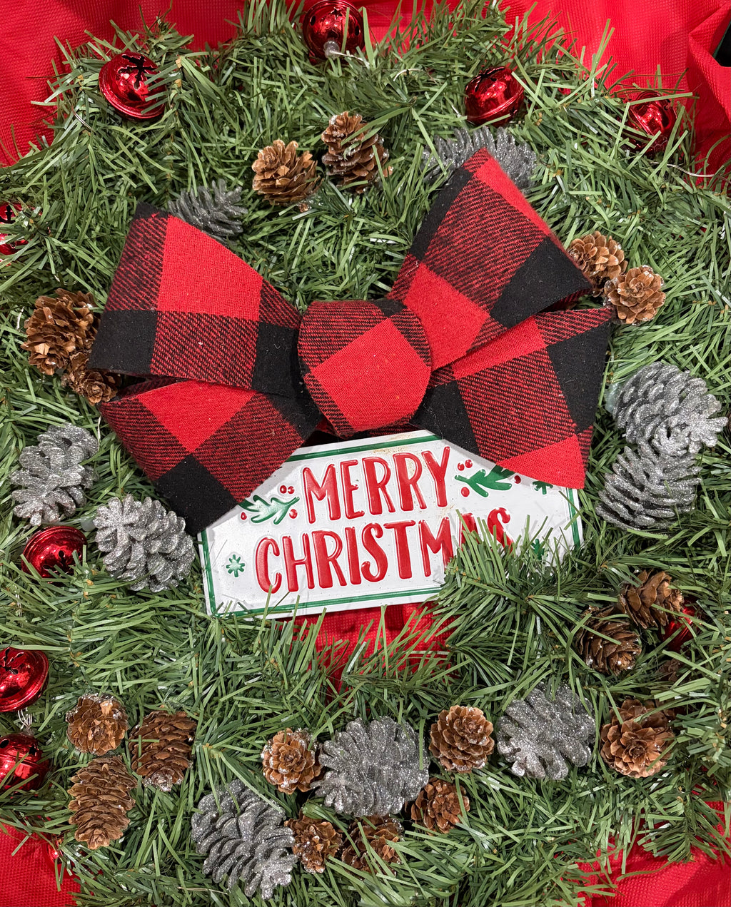 Handcrafted 20” Holiday Wreath