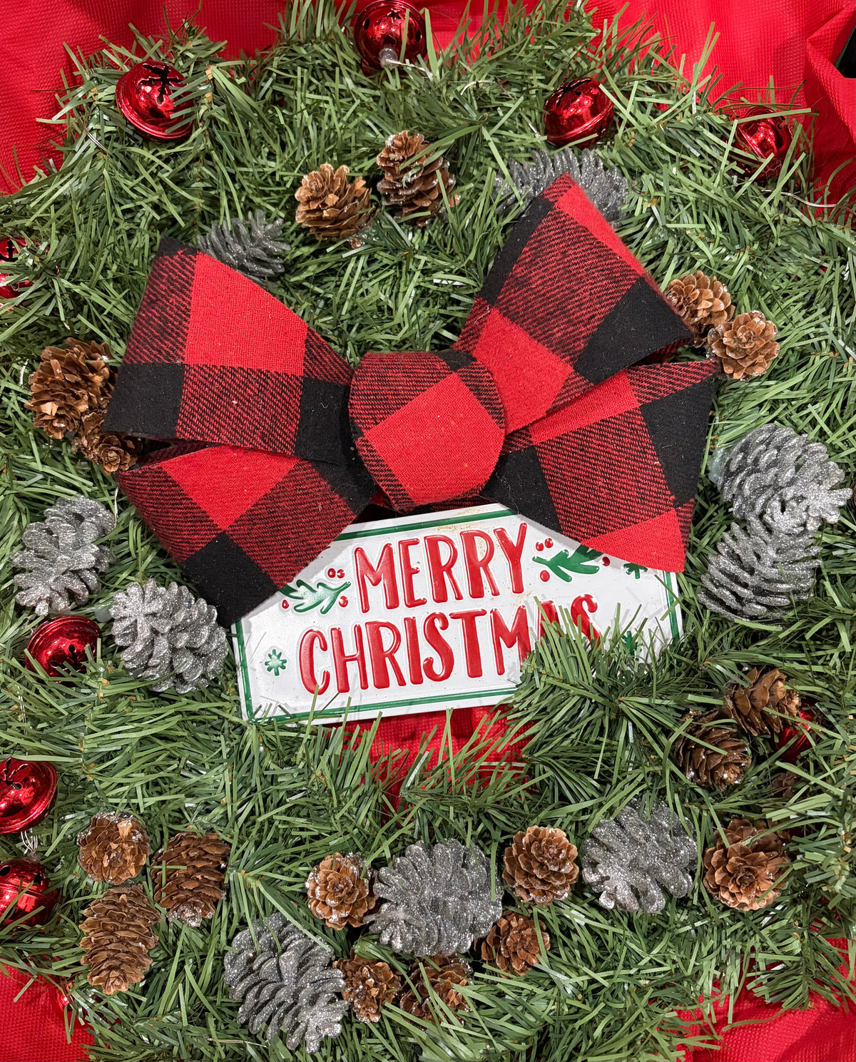 Handcrafted 20” Holiday Wreath