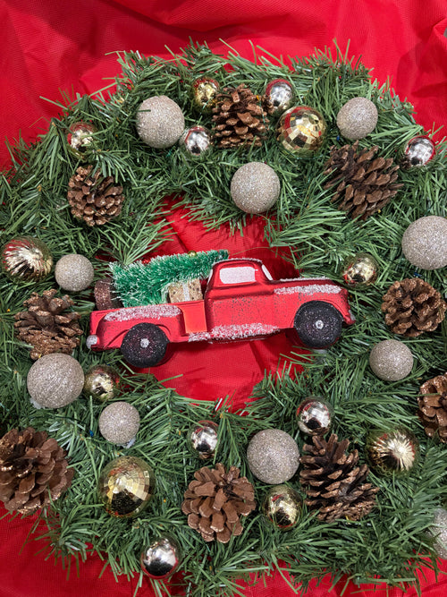 Handcrafted 20” Holiday Wreath