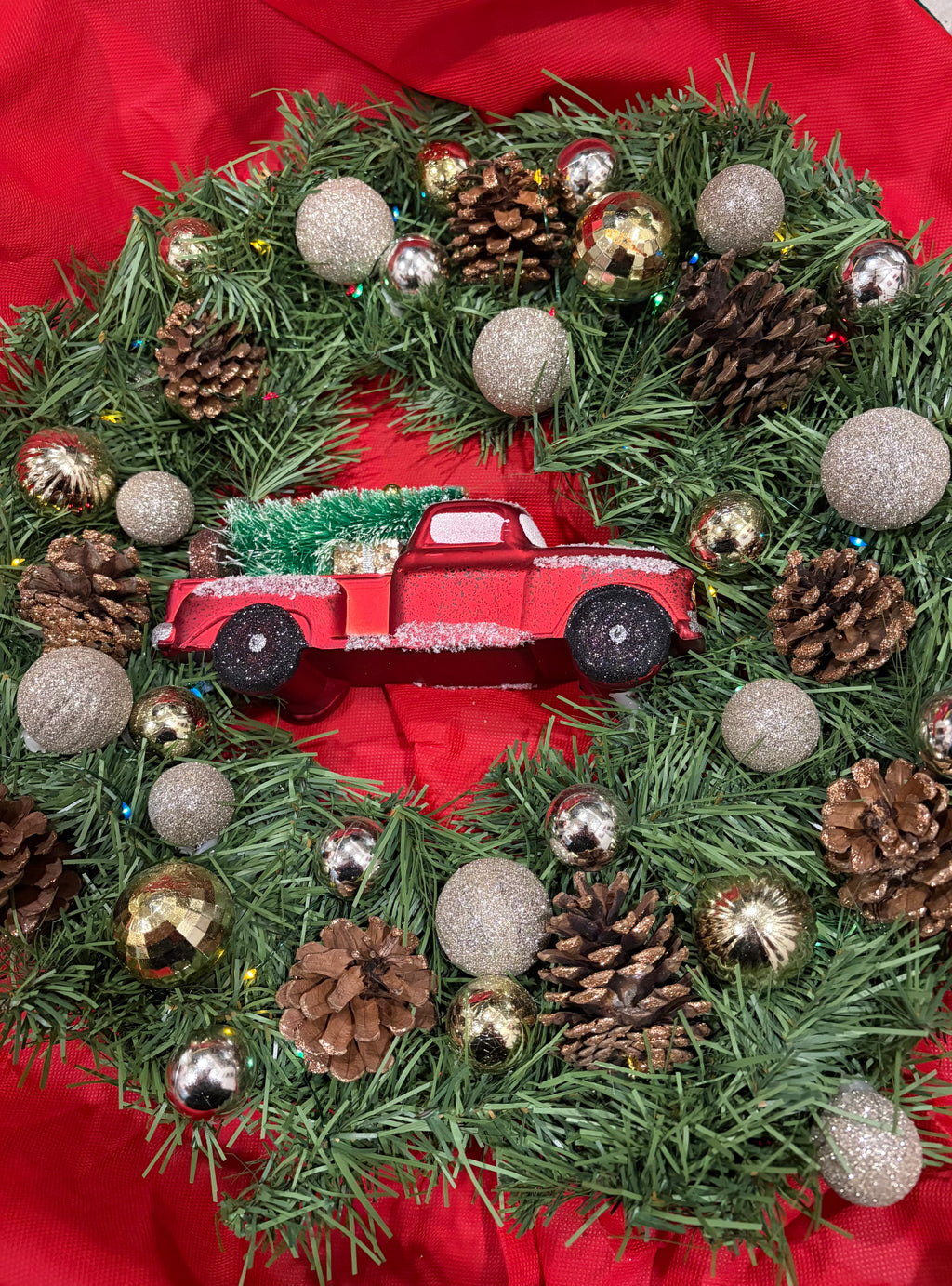 Handcrafted 20” Holiday Wreath
