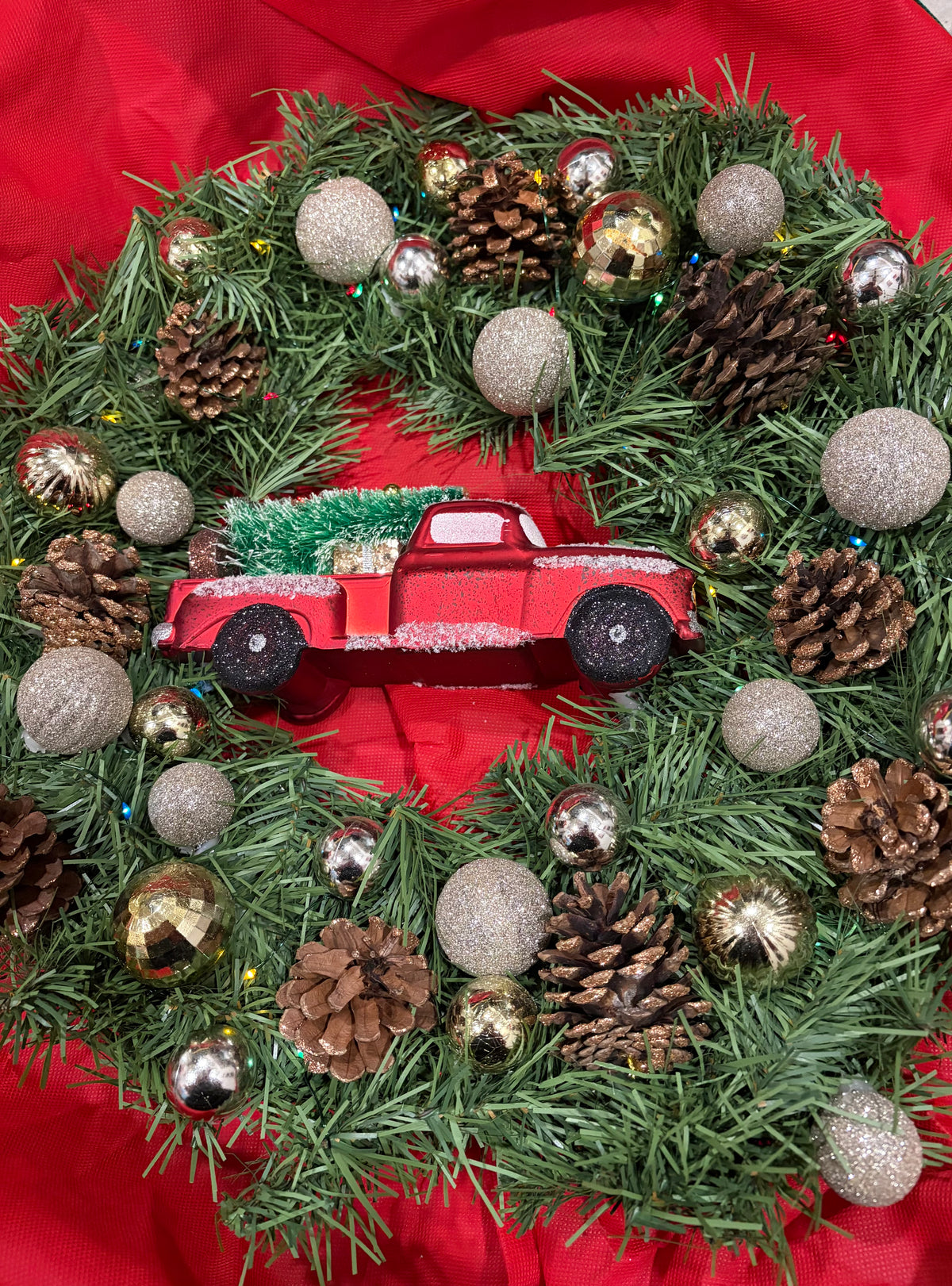 Handcrafted 20” Holiday Wreath