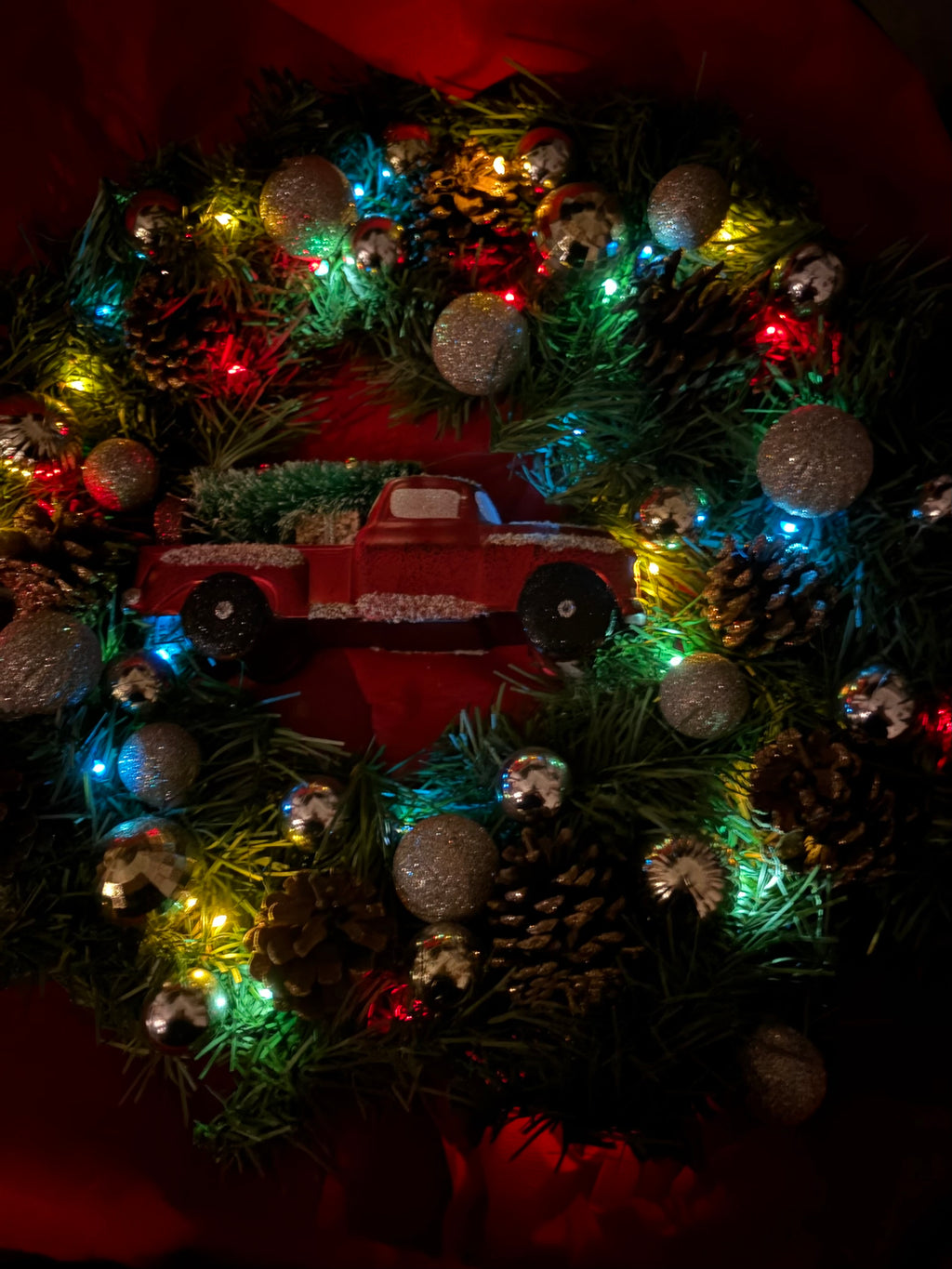 Handcrafted 20” Holiday Wreath
